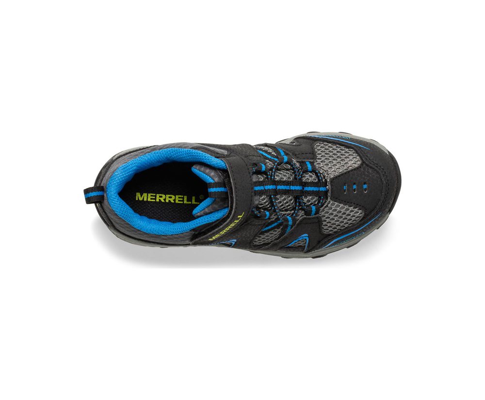 Buty Trekkingowe Merrell Dziecięce Czarne/Niebieskie - Trail Chaser - 152369-ZRL